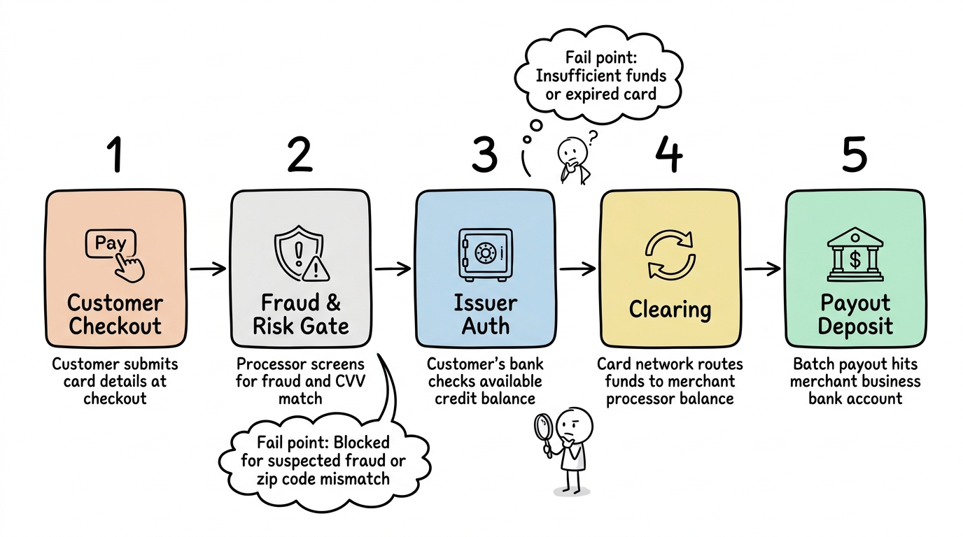 Payment Lifecycle: From Click to Bank Deposit